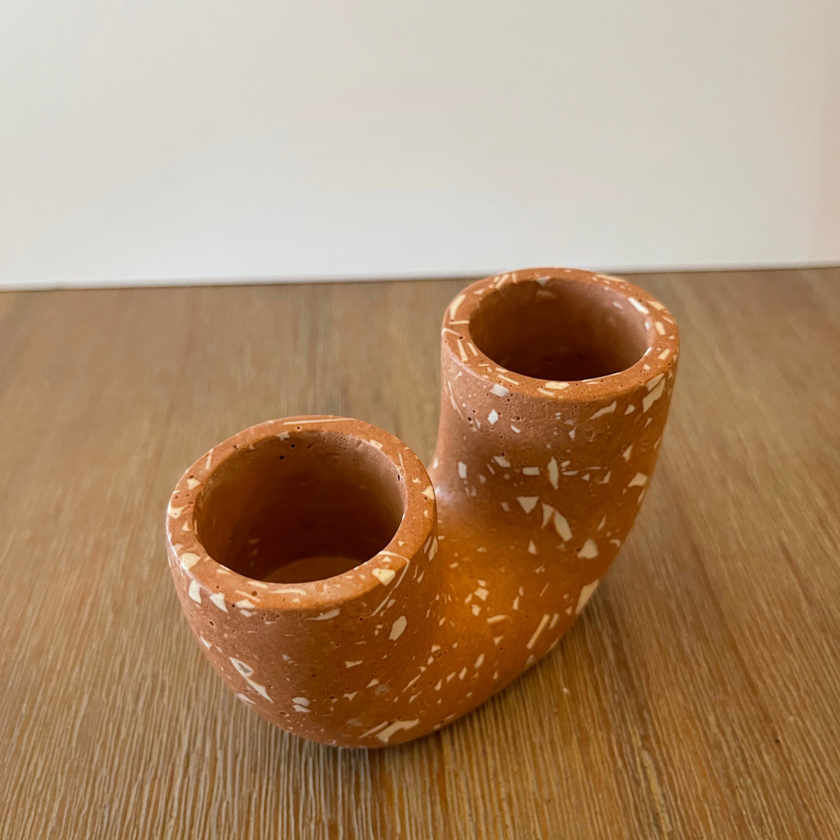 Neutral Terrazzo Propagation Station | Taper Candle Holder image 4