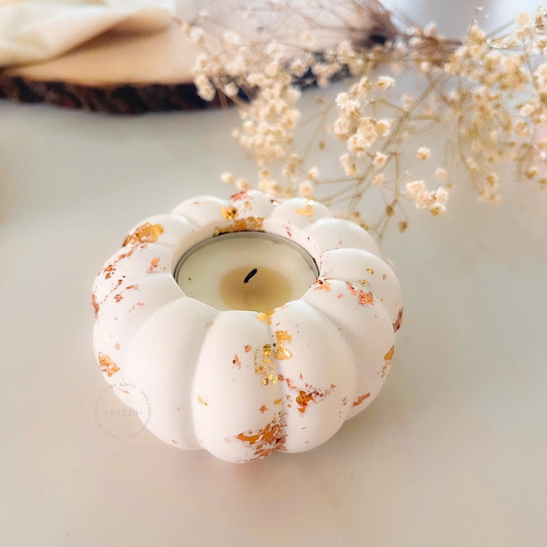Pumpkin Tea-light Candle Holder image 4