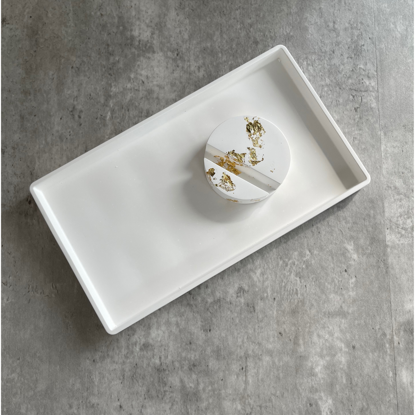 Gold Leaf Phone/Tablet Stand & Business Card Holder image 5